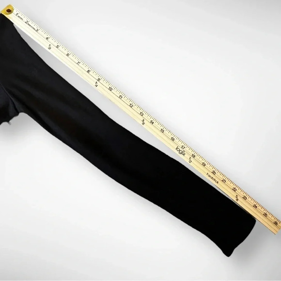 BY & BY Women's Black Long Sleeve Knit Dress With Tie Waist Medium | NWT‎ - Picture 12 of 12